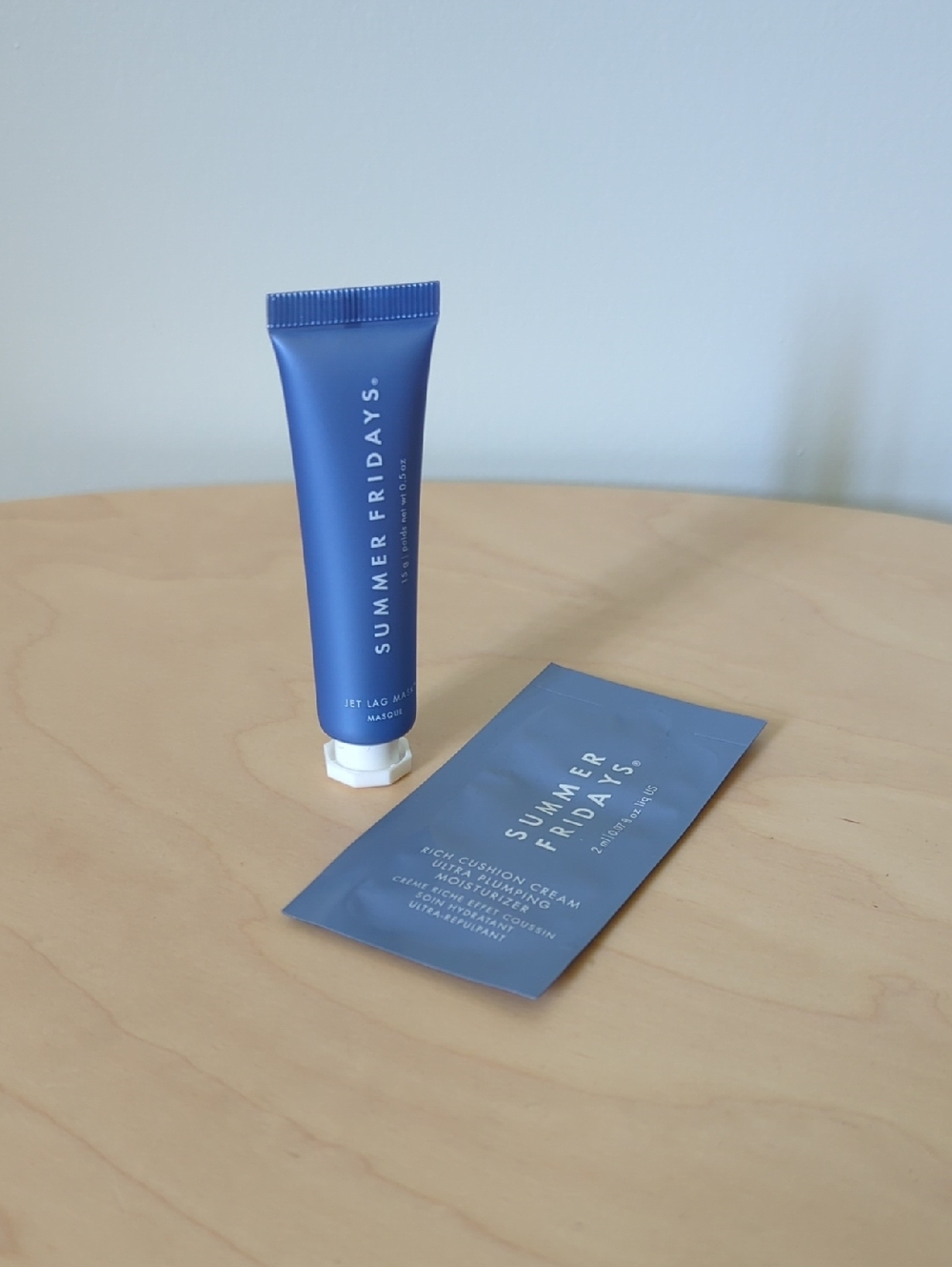 Summer Fridays Jet Lag Mask Samples